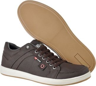 Kit Sapatenis Casual Cr Shoes Easy Bege Café
