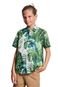 Camisa Fullprint Respiro Tropical Reserva Mini Verde - Marca Reserva Mini