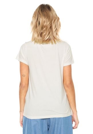 Camiseta MOB Básica Off-White
