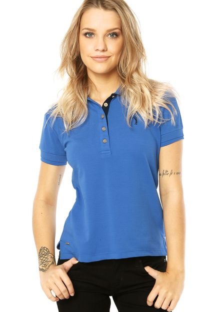 Camisa Polo Aleatory Azul - Marca Aleatory