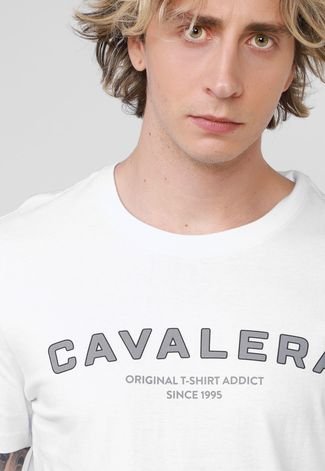 Camiseta Cavalera Indie Logo Branca 