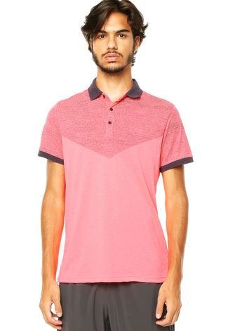 Pink dri sales fit polo