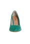 Scarpin Crysalis Bico Fino Hotfix Verde - Marca Crysalis