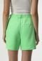 Bermuda Only Chino Alfaiataria Verde - Marca Only
