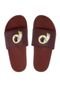 Chinelo Slide NFL Washington Redskins Vinho - Marca NFL