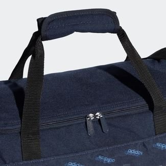 Adidas Mala Duffel Estampada Pequena Linear Logo