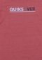 Camiseta Quiksilver Menino Escrita Vermelha - Marca Quiksilver