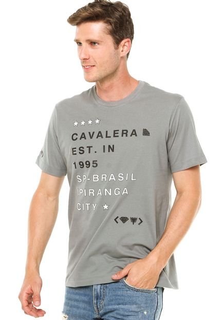 Camiseta Cavalera Ipiranga Cinza - Marca Cavalera