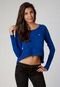 Blusa Shot Azul - Marca Sky Land And Sea