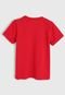 Camiseta Rovitex Infantil Summer Vermelha - Marca Rovitex
