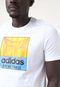 Camiseta adidas Originals Chain Basketball Branca - Marca adidas Originals