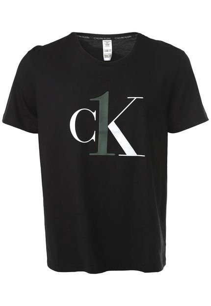 Camiseta Calvin Klein Underwear Logo Preta - Marca Calvin Klein Underwear