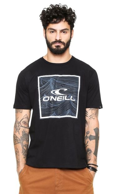 Camiseta O'Neill Gated Preta - Marca O'Neill
