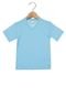 Camiseta Manga Curta Milon V Infantil Azul - Marca Milon