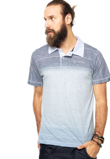 Camisa Polo Fatal Branca - Marca Fatal Surf