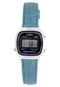 Relógio Casio LA670WL-2A2DF Prata/Azul - Marca Casio