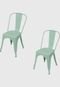 Conjunto 2 Cadeiras Retro Tifanny Ordesign Verde - Marca Ór Design