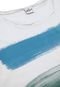 Camiseta Abrange Menino Estampa Off-White - Marca Abrange