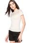 Blusa Aishty Renda Bege - Marca Aishty