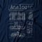 Camiseta Analog Camera - Azul Marinho - Marca Studio Geek 