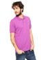 Camisa Polo Lacoste Classic Fit Roxa - Marca Lacoste