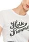 Camiseta Ellus 2ND Floor Hello Summer Branca - Marca 2ND Floor