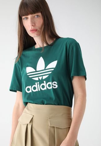 Camiseta adidas Originals Logo Verde
