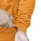 Moletom Canguru Fechado Com Capuz Blusa de Frio Inverno Abrigo Relaxado Liso Terracota - Marca Opice