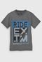 Camiseta Extreme Infantil Lettering Cinza - Marca Extreme