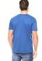 Camiseta Manga Curta FiveBlu Estampada Azul - Marca FiveBlu