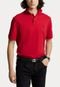 Camisa Polo Polo Ralph Lauren Slim Vermelha - Marca Polo Ralph Lauren
