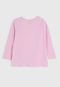 Blusa Kyly Personagens Rosa - Marca Kyly