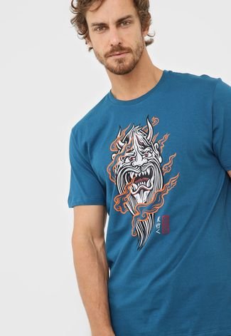 Camiseta Element Demon Keppers Azul