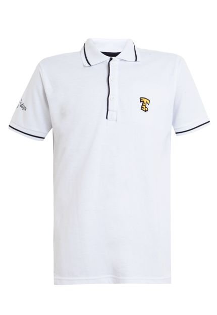 Camisa Polo Tigor T. Tigre Reta Branca - Marca Tigor T. Tigre