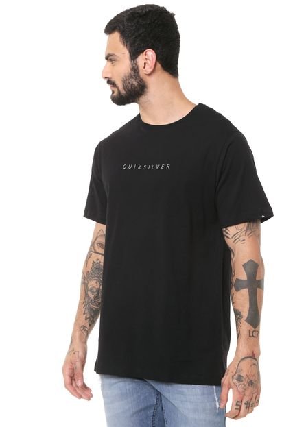 Camiseta Quiksilver Embroidery Preta - Marca Quiksilver