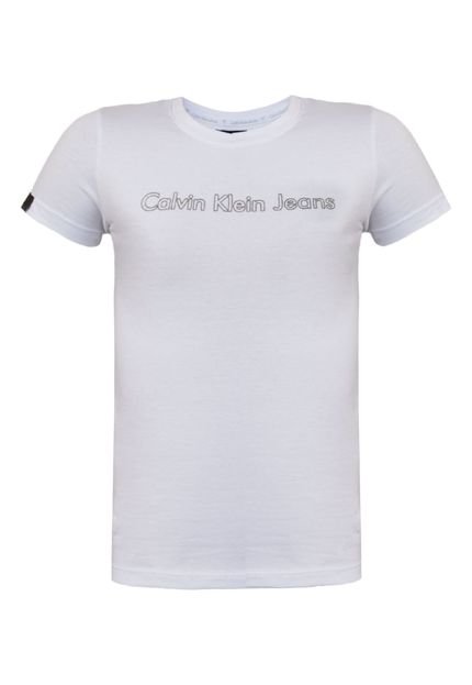 Camiseta Calvin Klein Kids Branca - Marca Calvin Klein Kids