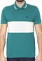 Camisa Polo Mr Kitsch Reta Teal Verde - Marca MR. KITSCH