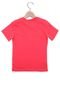 Camiseta Alakazoo Manga Curta Menino Vermelha - Marca Alakazoo