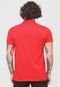 Camisa Polo Malwee Reta Lisa Vermelha - Marca Malwee