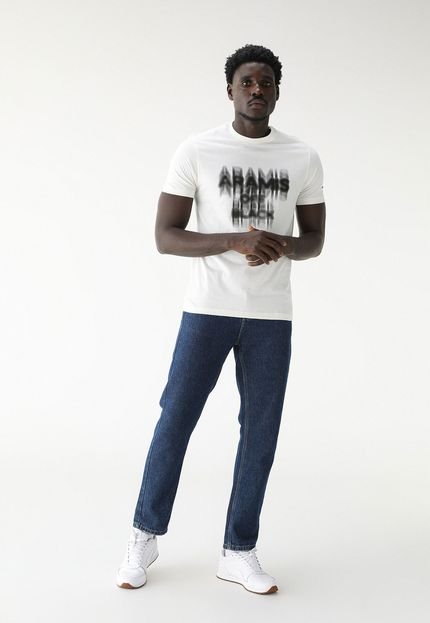 Camiseta Aramis Regular Blurred Off-White - Marca Aramis
