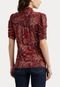 Camisa Lauren Ralph Lauren Estampada Vermelha - Marca Lauren Ralph Lauren