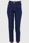 Calça Jeans Biotipo Mom Pespontos Azul - Marca Biotipo