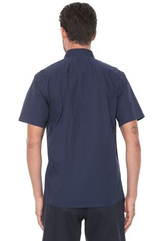 Camisa Colcci Reta Classic Azul-Marinho