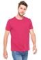 Camiseta Tommy Hilfiger Gola Redonda Rosa - Marca Tommy Hilfiger