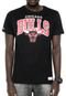 Camiseta Mitchell & Ness Chicago Bulls Preta - Marca Mitchell & Ness