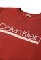 Camiseta Calvin Klein Logo Laranja - Marca Calvin Klein