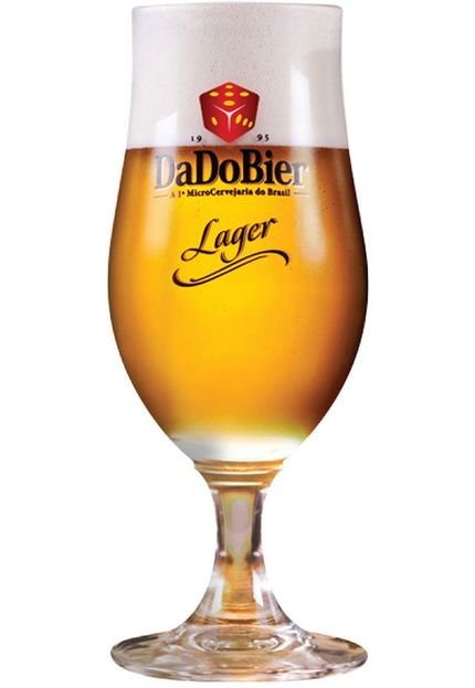 Taça Beer Glass Dado Bier Lager 370ml Vermelha - Marca Beer Glass