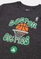 Camiseta NBA Juvenil Basket Boston Celtics Preta - Marca NBA