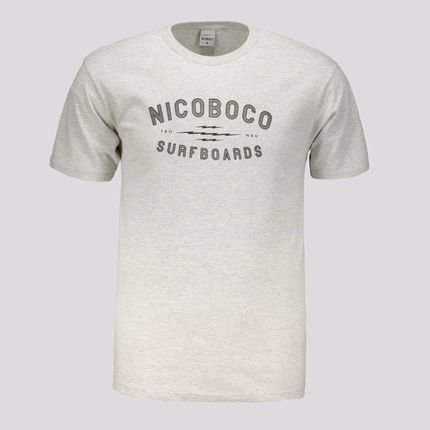 Camiseta Nicoboco Should Mescla Cinza - Marca Nicoboco