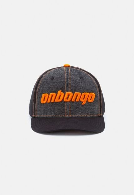 Boné Onbongo Aba Curva Snapback Preto - Marca Onbongo